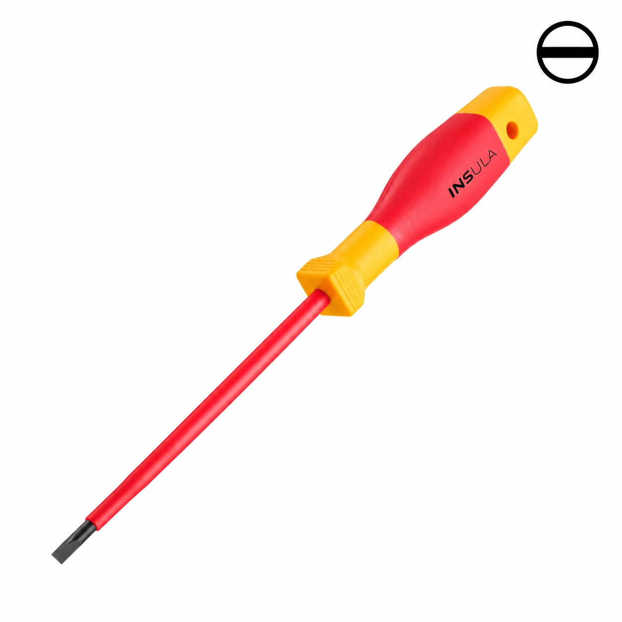 Insulated Slim Type Slotted Screwdriver